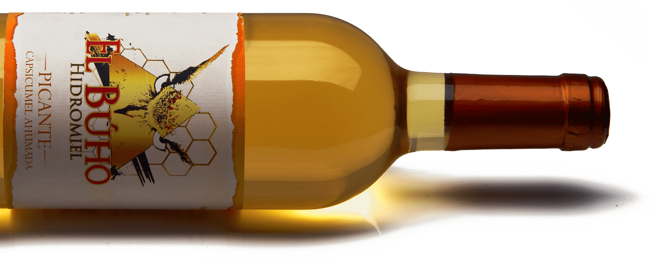 Botella horizontal